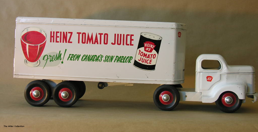 Minnitoy Heinz Tomato Juice Transport